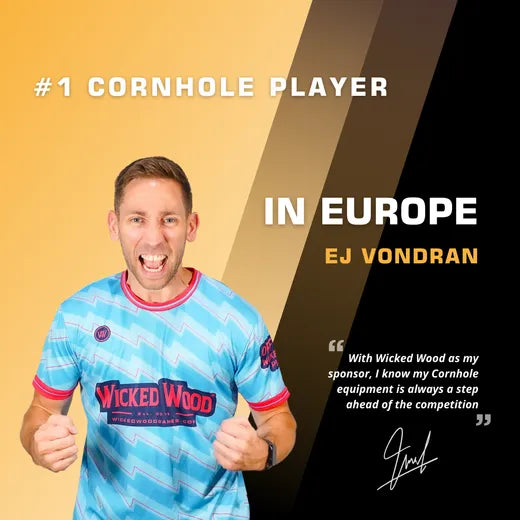 Cornhole Starting Kit - 90x60 - 1x Board / 2x4 Bags - Wicked Wood Cornhole sets Wicked Wood Games