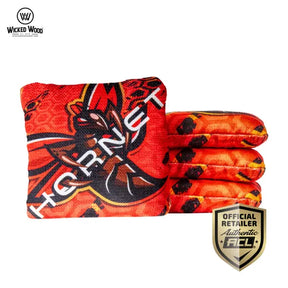 HORNET 2025 - ACL COMP - 1x4 Cornhole Bags Cornhole Bags AllCornhole Chili Red