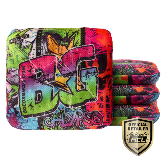BG - CALYPSO - 2025 - ACL PRO - 1x4 Cornhole Bags Cornhole Bags BG Cornhole Graffiti