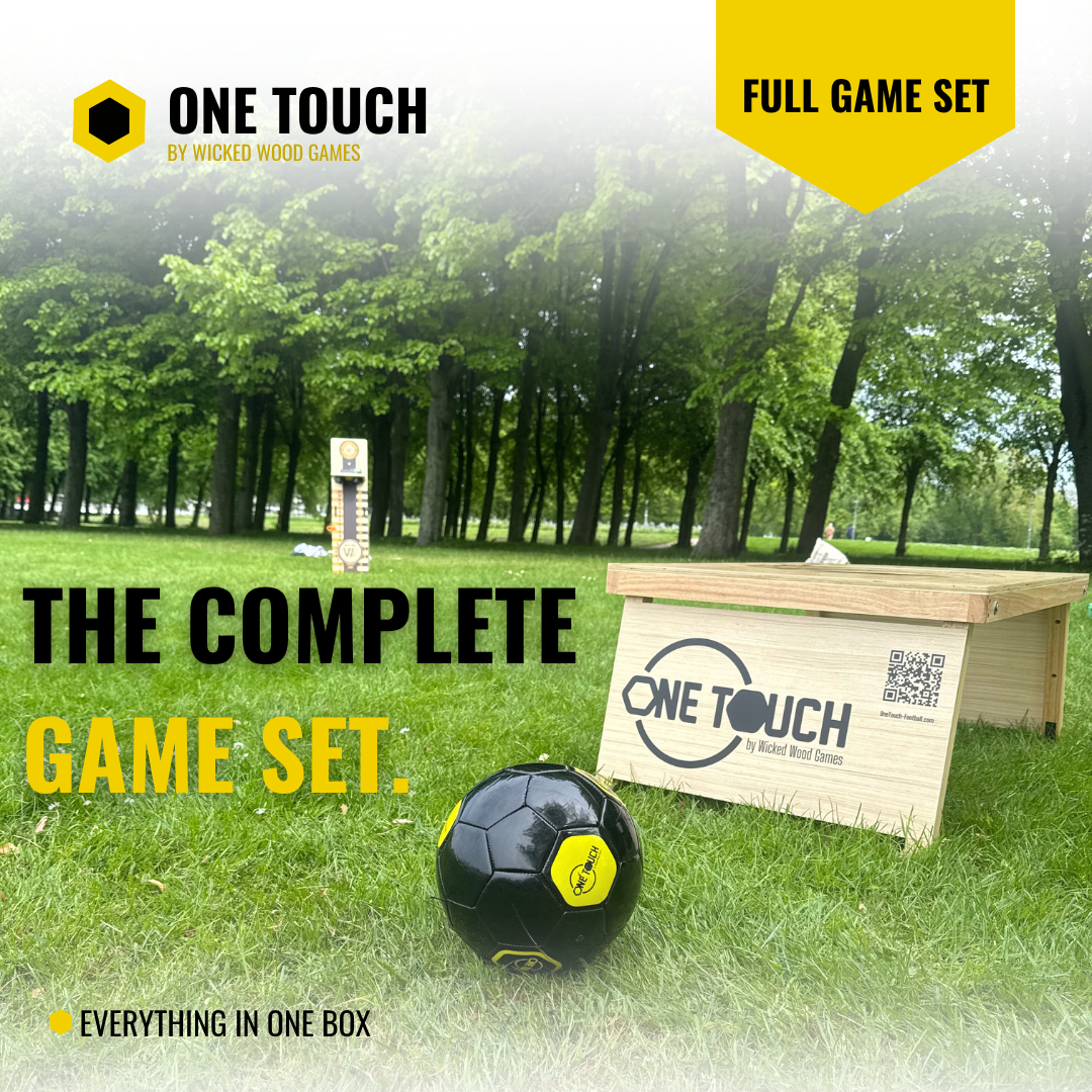 OneTouch Voetbalspel - Inclusief 2 boards / Premium Voetbal / Draagtas