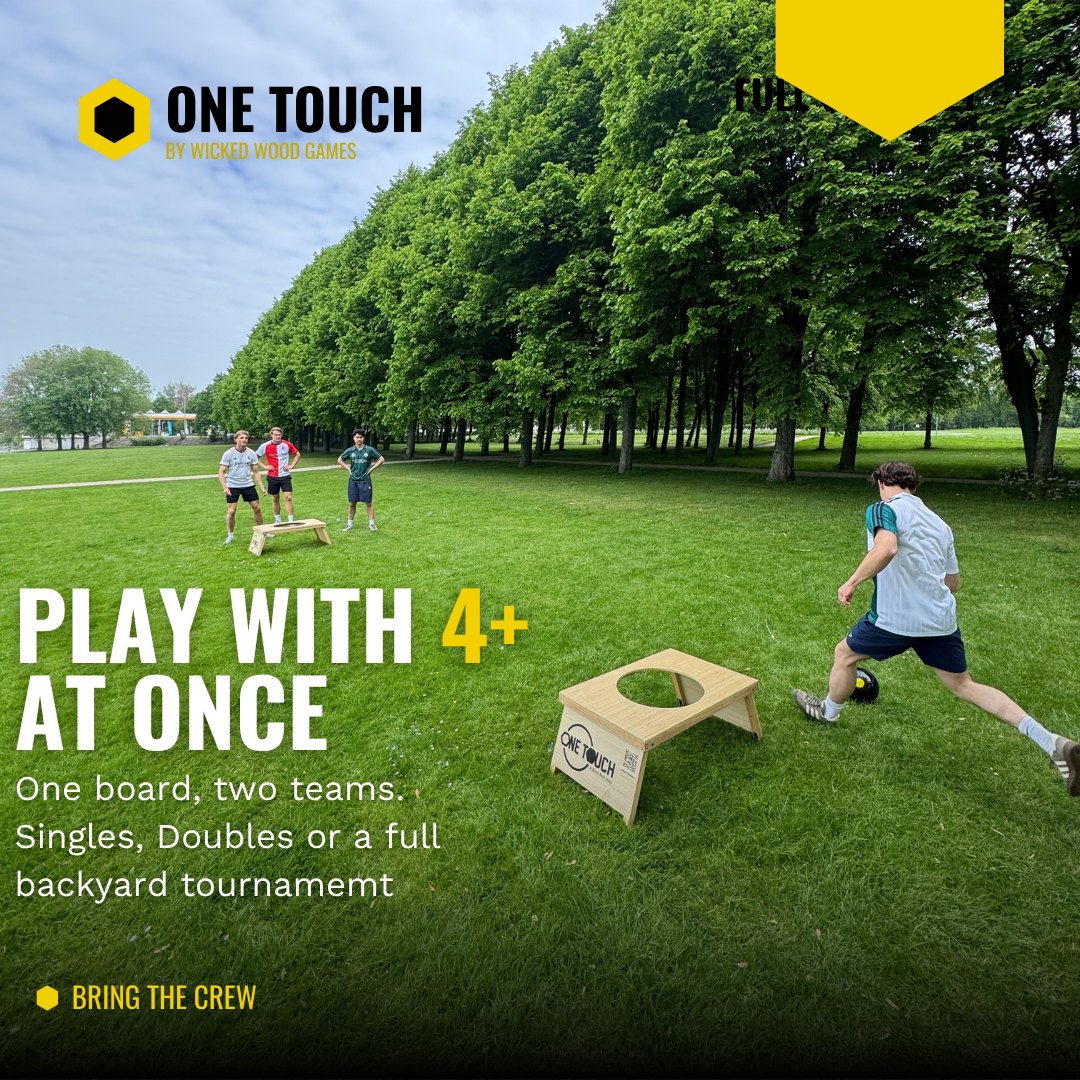 OneTouch Voetbalspel Starting Kit - Inclusief 1 board / Premium Voetbal / Draagtas