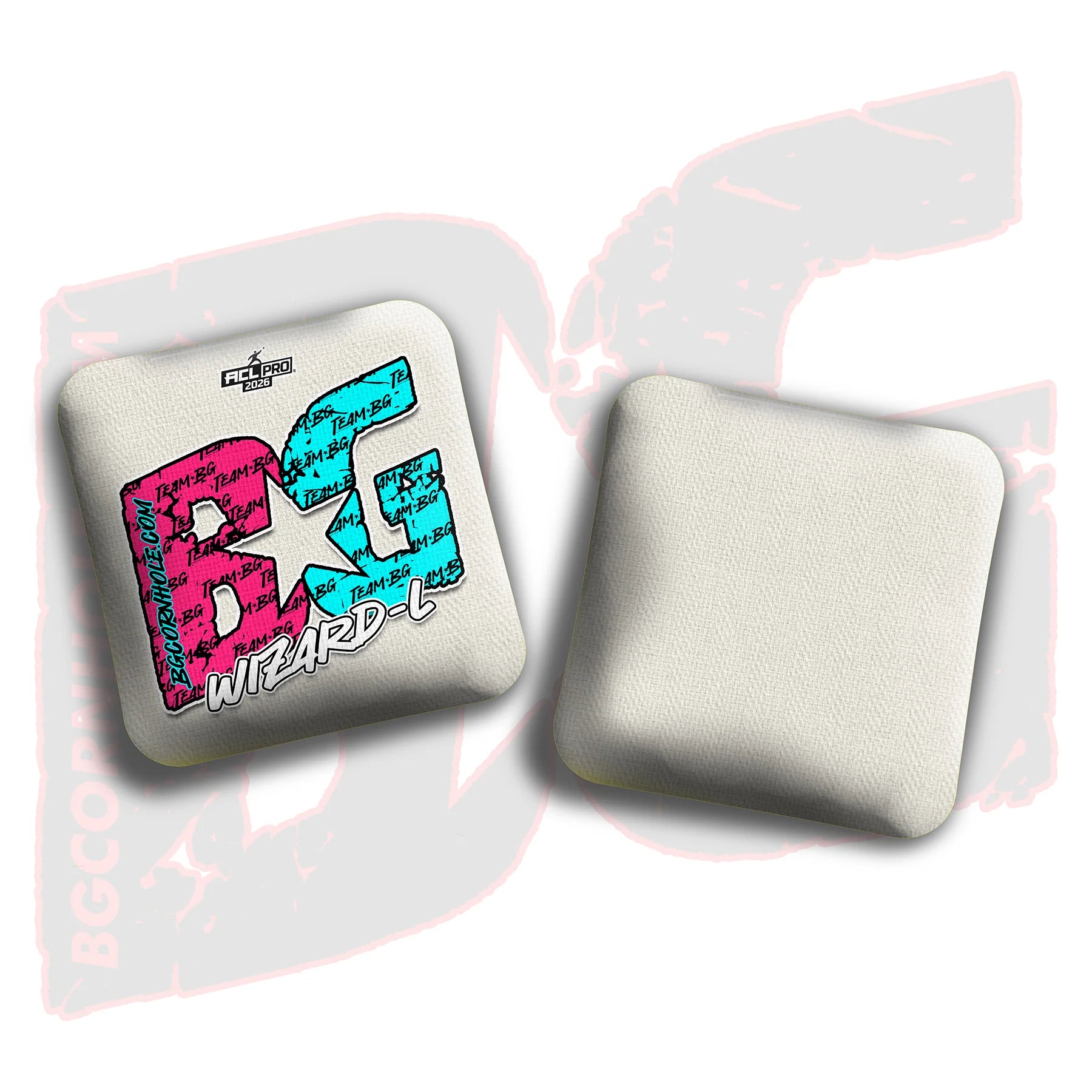 BG Wizard L 2026 - ACL Pro Bags Cornhole Bags BG Cornhole Miami Split - White